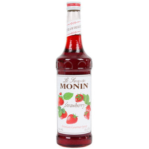 Monin Strawberry Syrup 750ml Bottle