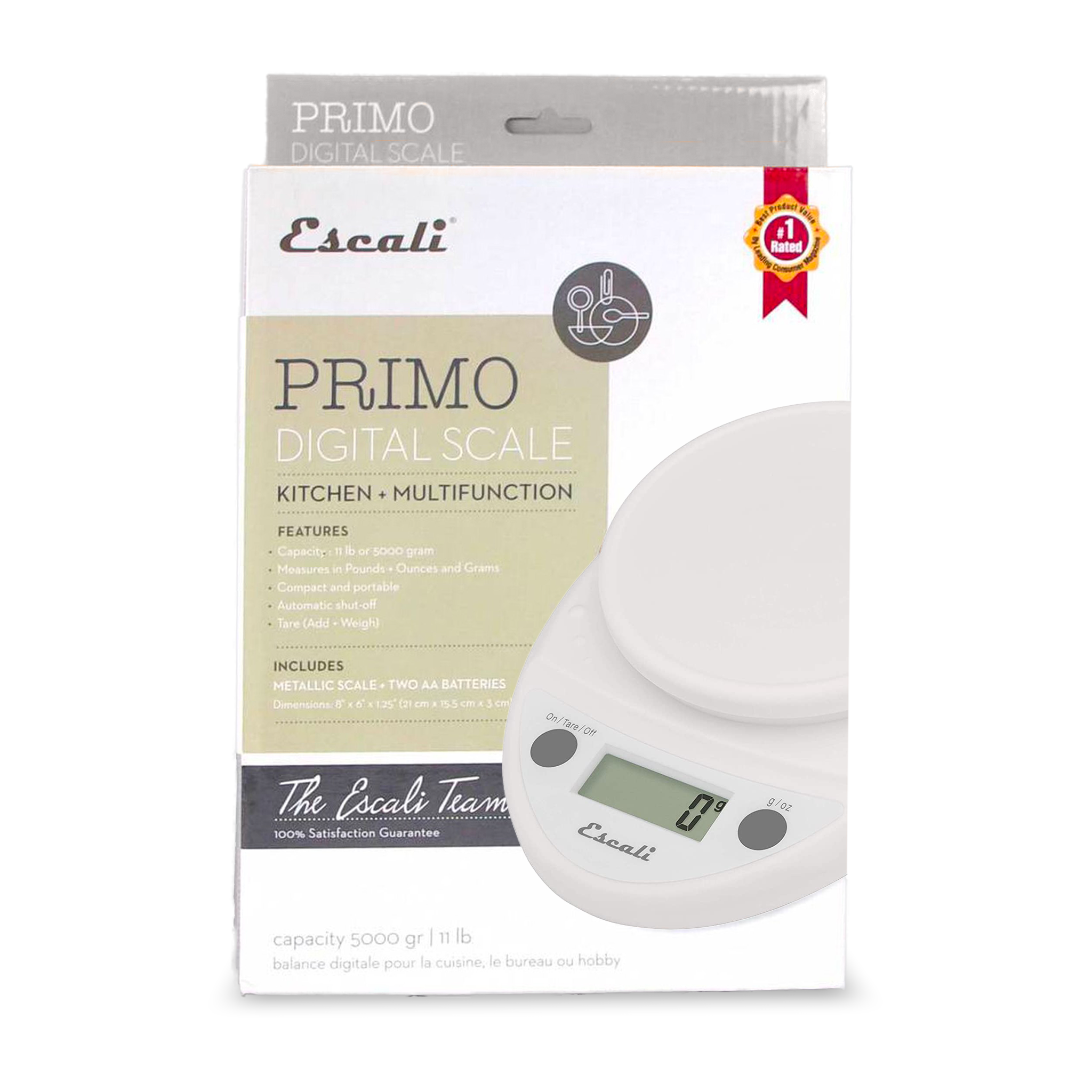 Escali Primo Digital Scale   Homebrew Supply