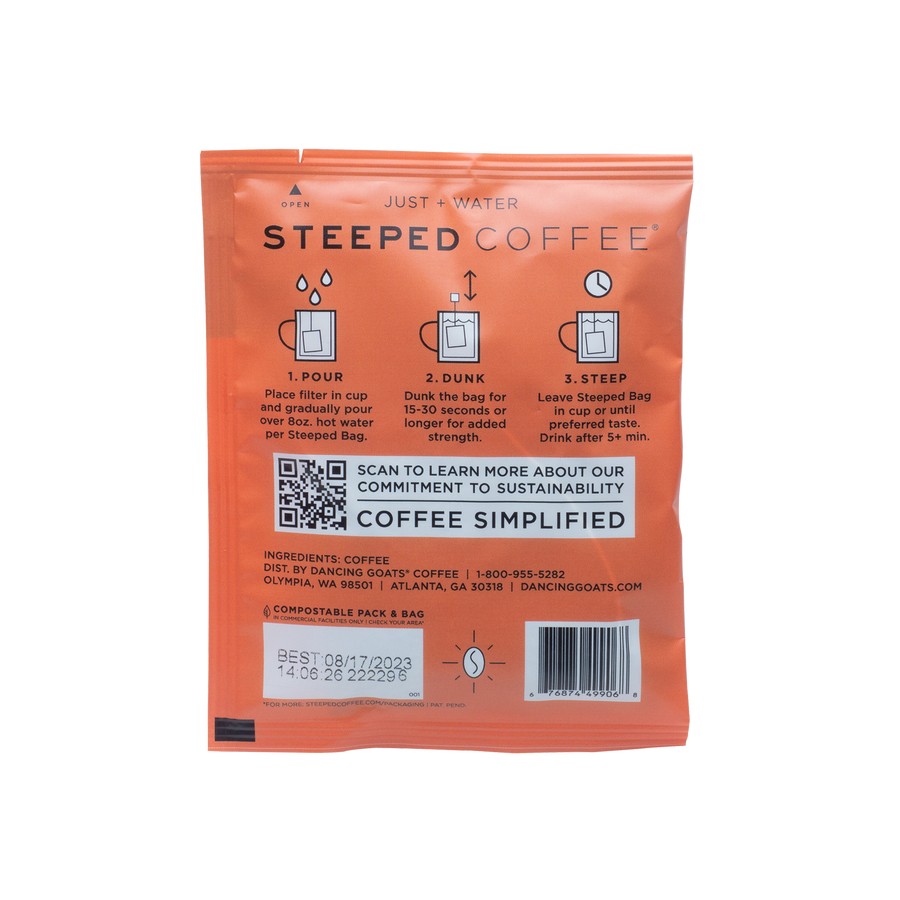 Steeped Dancing Goats® Decaf