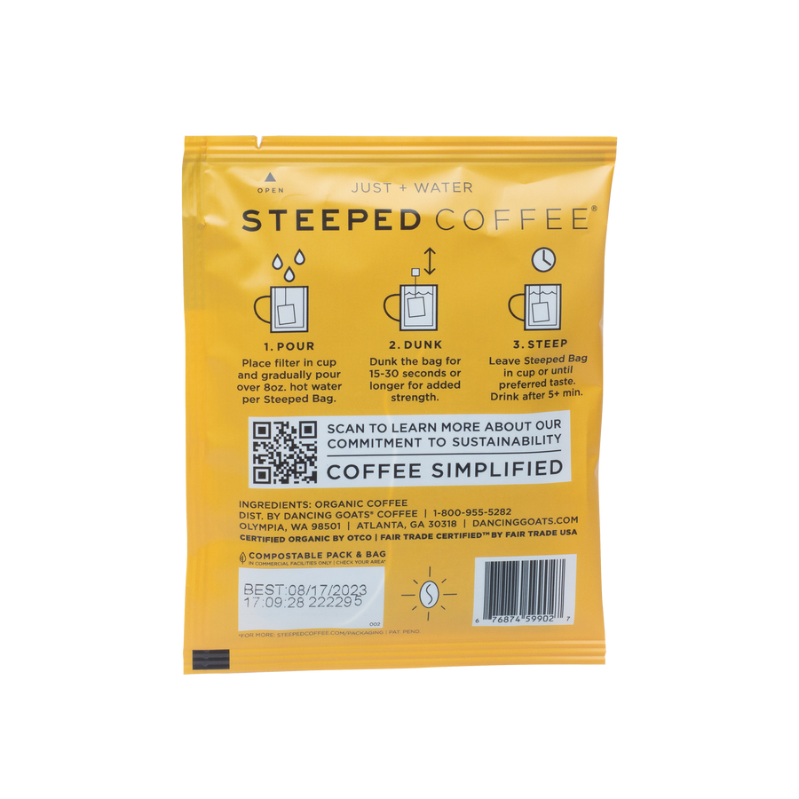 Steeped Organic French Roast